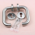 Commercial door fitting stainless steel door lock handle U sharp